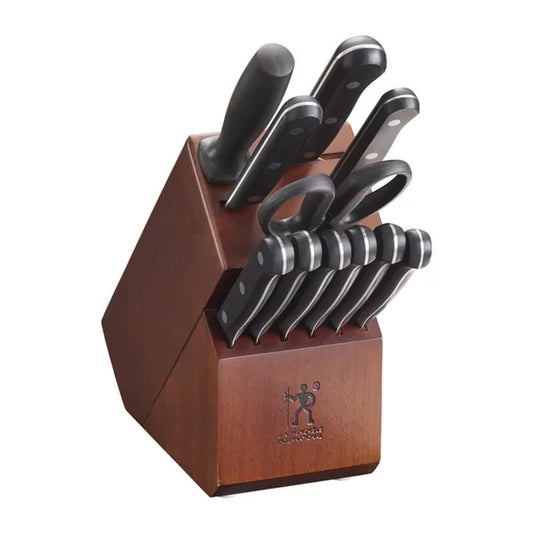 Solution 12 Piece Stainless Steel Knife Block Set