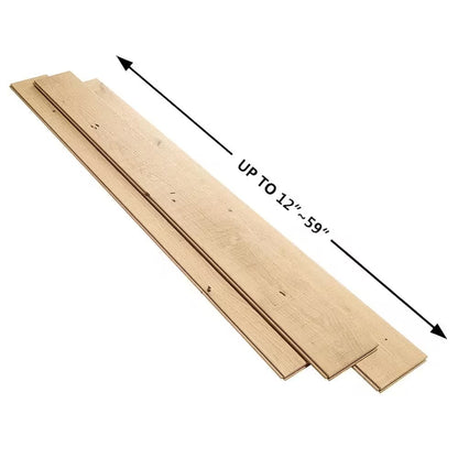 Point Reyes French Oak 3/4 In. T X 5 In. W Distressed Engineered Hardwood Flooring (22.6 Sqft/Case)