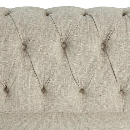 Linen Couches for Living Room 82 In. Sofas for Living Room Furniture Sets in Beige