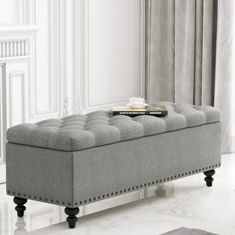 Katz Upholstered Storage Ottoman