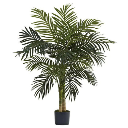 Indoor 4 Ft. Artificial Golden Cane Palm Tree