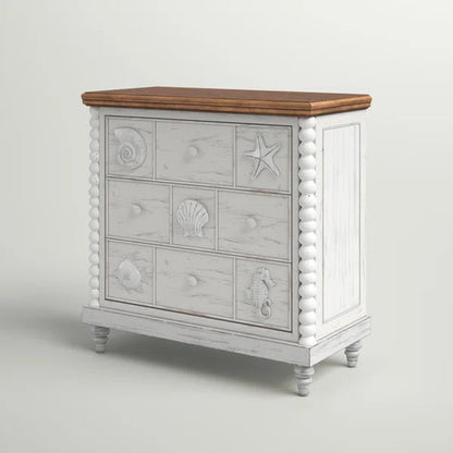 Finsbury Solid + Manufactured Wood Nightstand