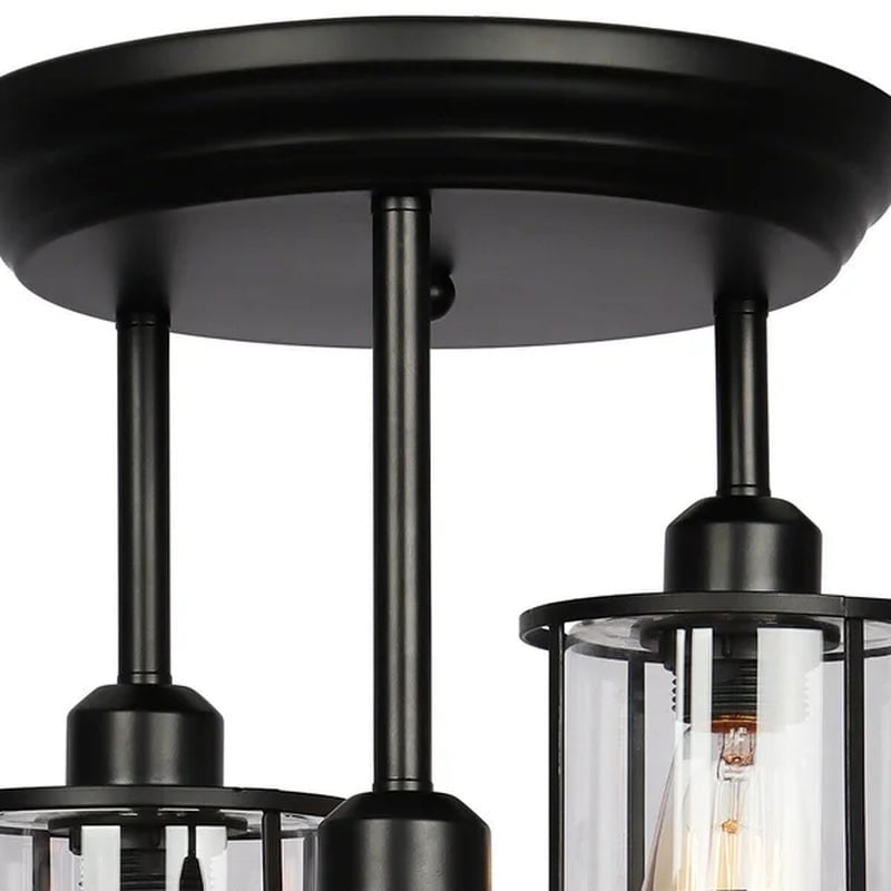 Ches 3 - Light Lantern Cylinder Chandelier