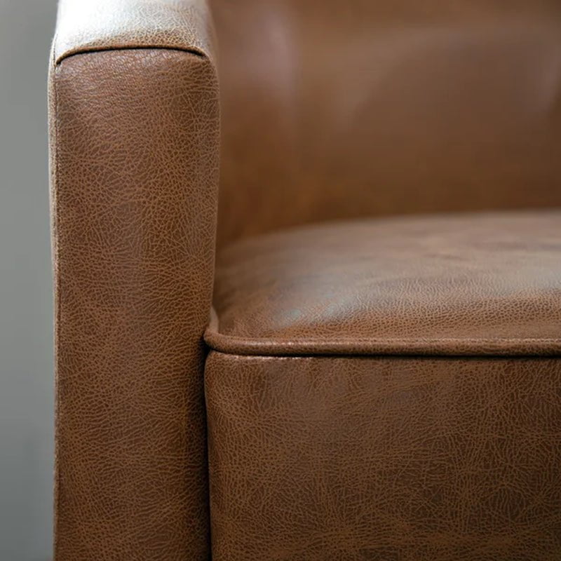 Kiersten Upholstered Swivel Barrel Chair