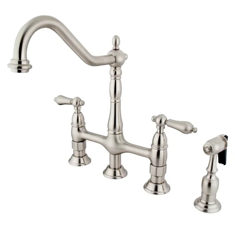 Heritage Kitchen Faucet with Side Spray