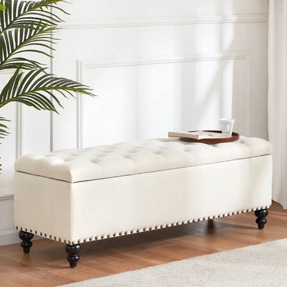 Katz Upholstered Storage Ottoman