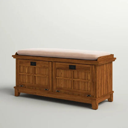 Ferryhill Solid Wood Cabinet Storage Bench