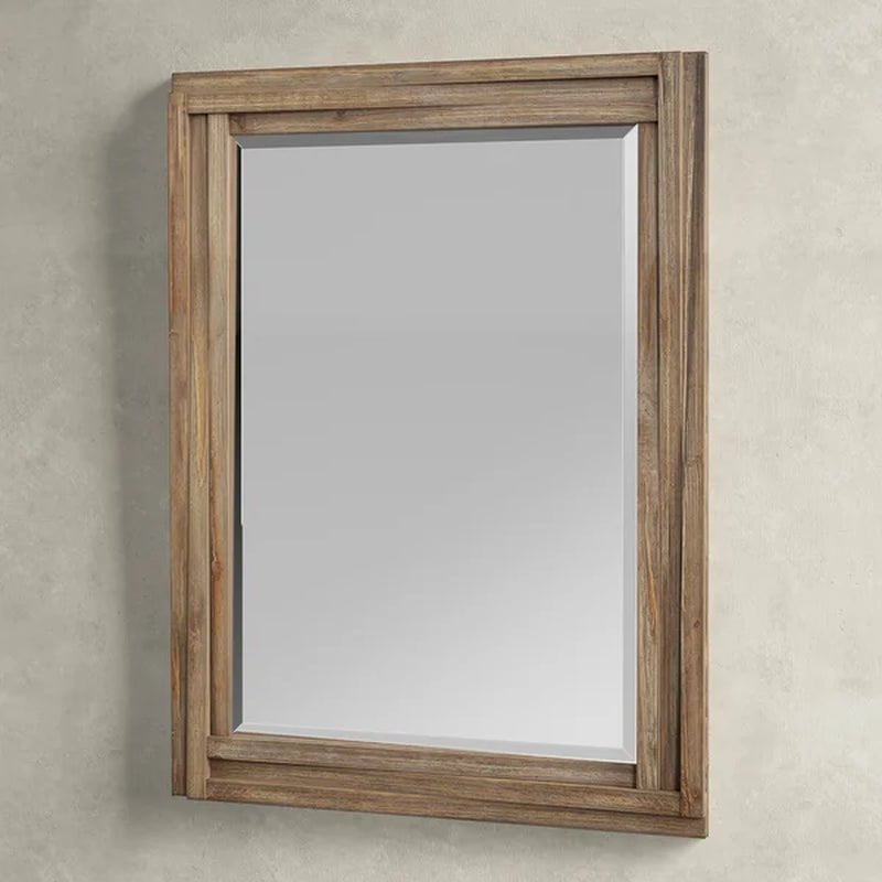 Chanler Rectangle Wood Wall Mirror