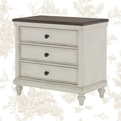 Carol Solid Wood Nightstand