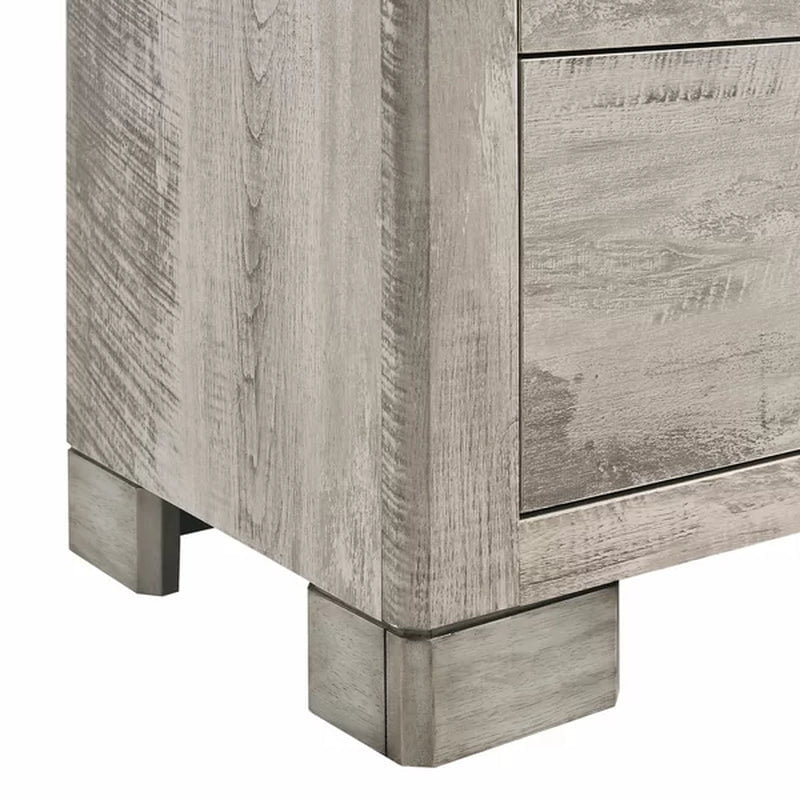 Payne Solid + Manufactured Wood Nightstand