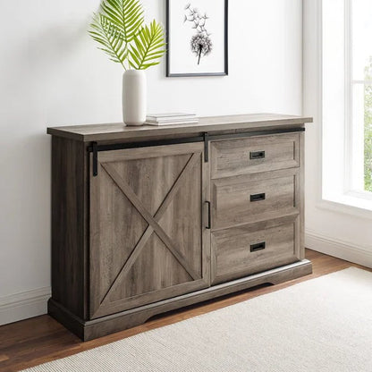 Ismay 56'' Wide 3 Drawer Sideboard