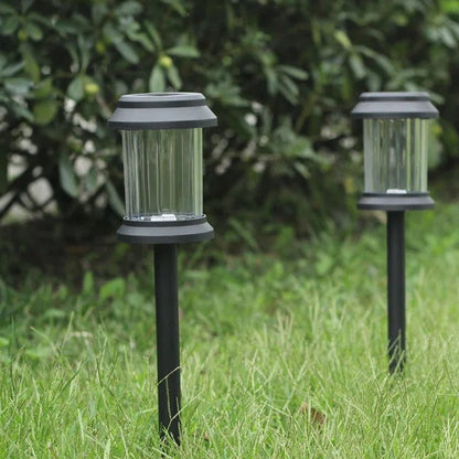 Solar Powered Integrated LED Garden Pathway Light Pack(Set of 6)
