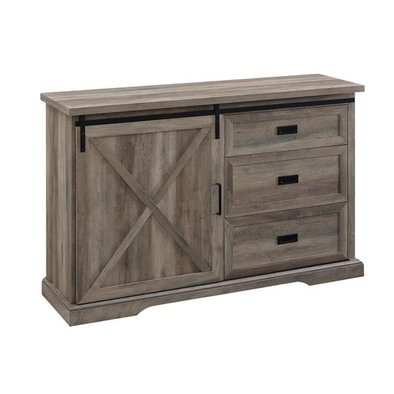 Ismay 56'' Wide 3 Drawer Sideboard