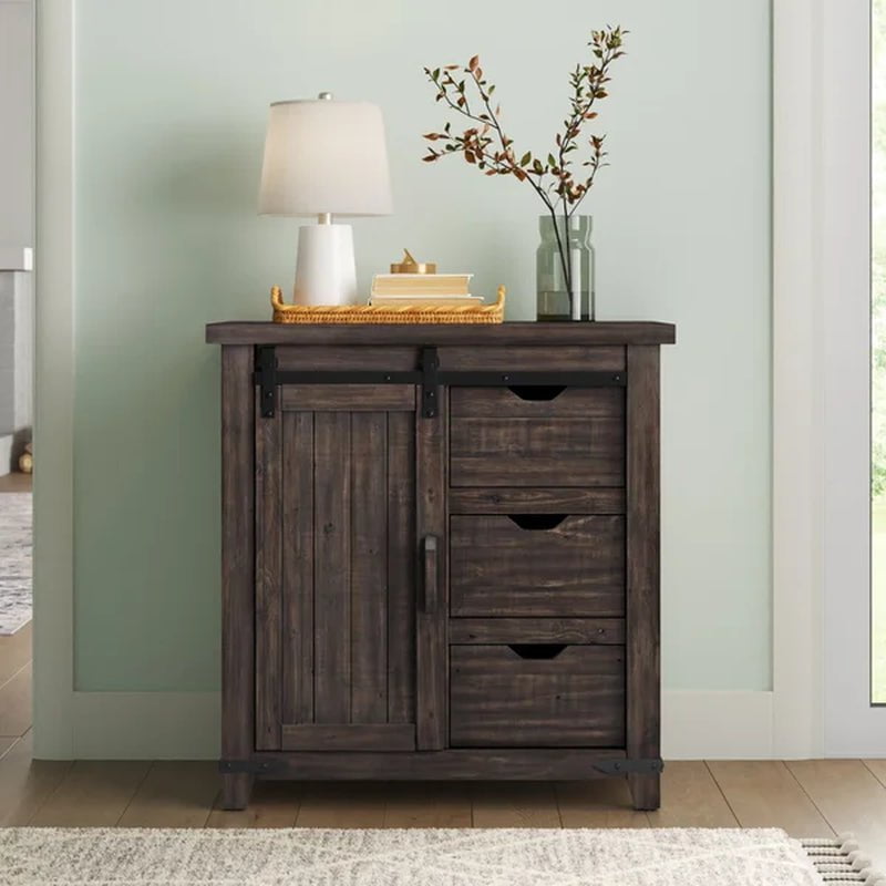Westhoff 34'' Tall 1 - Door Accent Cabinet