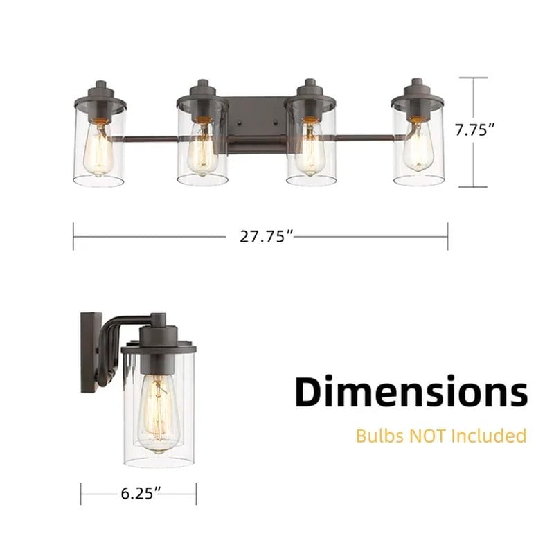 Klothilde 4 - Light Dimmable Vanity Light