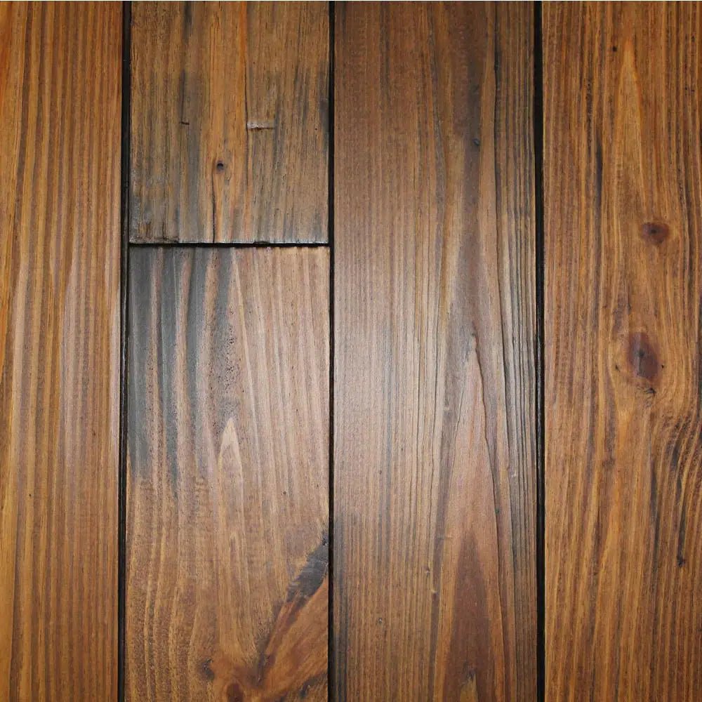 Roased Pine Low Gloss 3/4 In. T X 5.1 In. W Hand Scraped Engineered Hardwood Flooring (23.3 Sqft/Case)