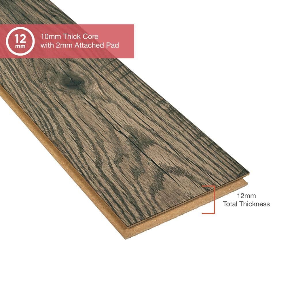 Outlast+ Honeysuckle Oak 12 Mm T X 6.1 In. W Waterproof Laminate Wood Flooring (16.1 Sqft/Case)