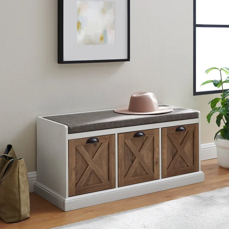 Kenia Drawers Storage Bench