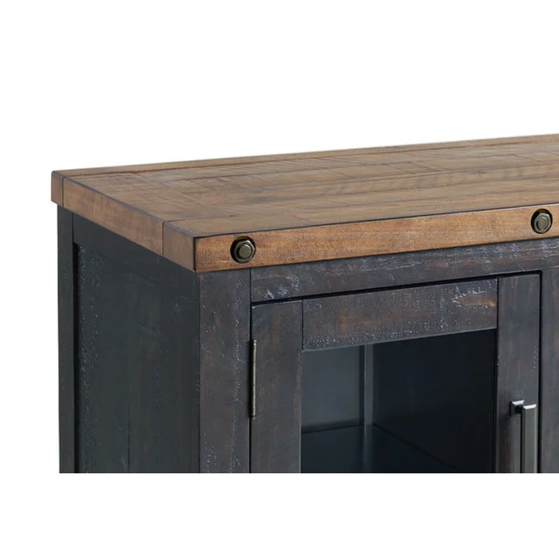 Caberfae 65" Solid Wood TV Stand with Storage
