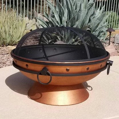 Hurst 24'' H X 31'' W Steel Wood Burning Outdoor Fire Pit