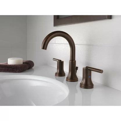 Trinsic Widespread Faucet 2-Handle Bathroom Faucet with Drain Assembly