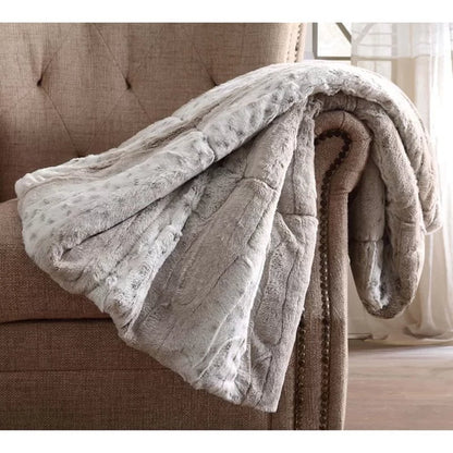 Knitted Throw Blanket